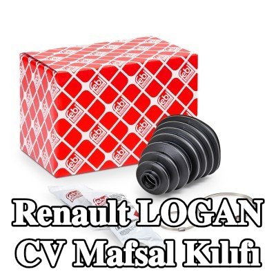 FEBI BILSTEIN Ön aks CV manşonu, Arka Aks, kelepçeli — Renault Logan