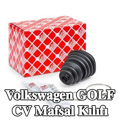 FEBI BILSTEIN Ön aks CV manşonu, Arka Aks, kelepçeli — Volkswagen Golf