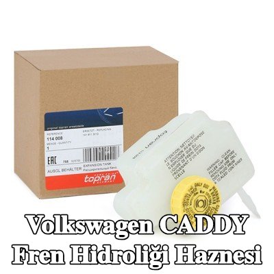 TOPRAN Kapaklı fren hidroliği haznesi — Volkswagen Caddy