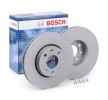BOSCH Fren diski Dış Çap: 258mm, Havalandırmalı, Kaplamalı, cıvata/vida ile — 2012 Renault Zoe (1)