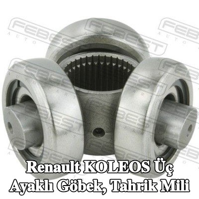 FEBEST Üç ayaklı göbek, tahrik mili — Renault Koleos