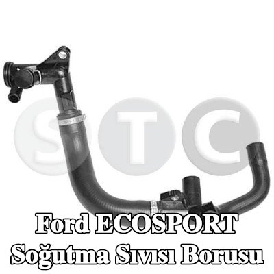STC Boru yuvası bulunan soğutma suyu borusu — Ford Ecosport