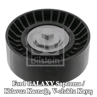 FEBI BILSTEIN Saptırma / kılavuz kasnağı, V-ribbed belt Outer Diameter: 70mm, vida ile — 2016 Ford Galaxy
