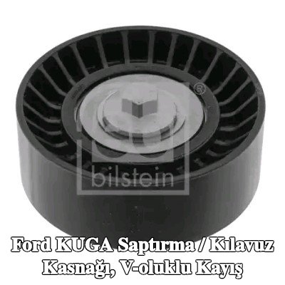FEBI BILSTEIN Saptırma / kılavuz kasnağı, V-ribbed belt Outer Diameter: 70mm, vida ile — 2012 Ford Kuga