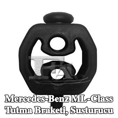 VEGAZ Tutma braketi, susturucu — Mercedes-Benz ML-Class