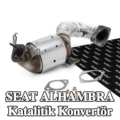 RIDEX Montaj kiti ile katalitik konvertör, montaj parçaları ile — 2012 SEAT Alhambra