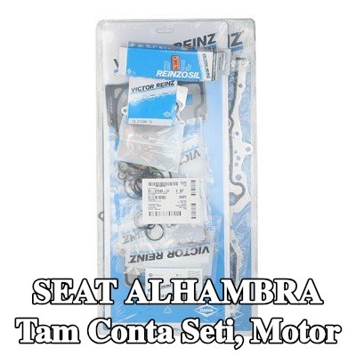 REINZ Tam Conta Seti, krank mili contalı motor, valf gövdesi contalı, entegre mil contası olmadan — 2012 SEAT Alhambra