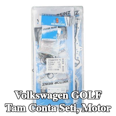REINZ Tam Conta Seti, krank mili contalı motor, valf gövdesi contalı, entegre mil contası olmadan — 2012 Volkswagen Golf