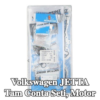 REINZ Tam Conta Seti, krank mili contalı motor, valf gövdesi contalı, entegre mil contası olmadan — 2012 Volkswagen Jetta