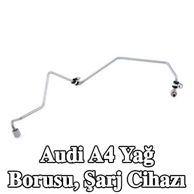 AJUSA Yağ Borusu, şarj cihazı — 2009 Audi A4