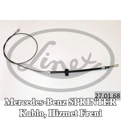 LINEX Kablo, hizmet freni — 2002 Mercedes-Benz Sprinter