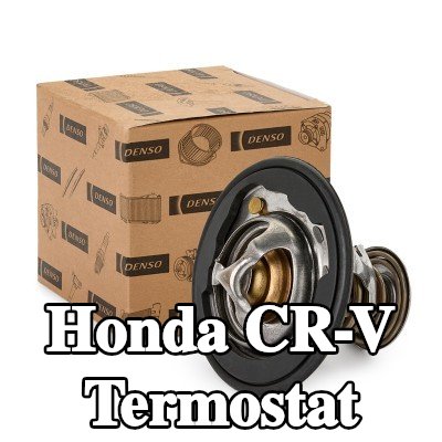 DENSO Termostat 77°C, conta/sızdırmazlık elemanları ile — 2012 Honda Cr-v