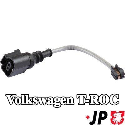 JP GROUP مستشعر، تآكل وسادات الفرامل — Volkswagen T-roc