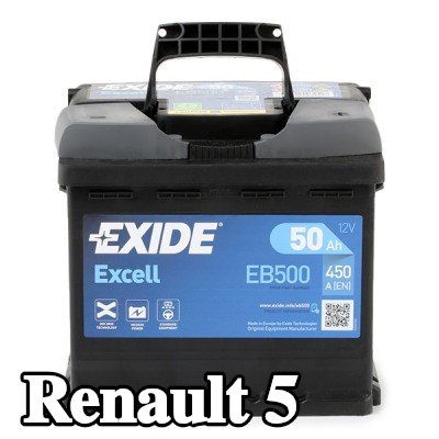 EXIDE بطارية Excell — Renault 5