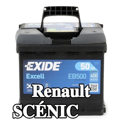 EXIDE بطارية Excell — Renault Scénic