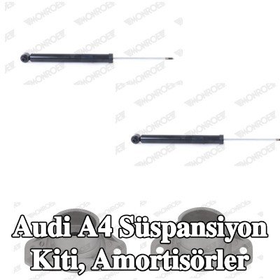 MONROE Süspansiyon kiti, amortisörler — Audi A4