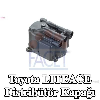 FACET İtalya'da üretilmiş distribütör kapağı - OE eşdeğeri — Toyota Liteace