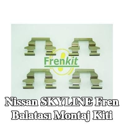 FRENKIT Fren balatası montaj kiti Arka Aks — Nissan Skyline