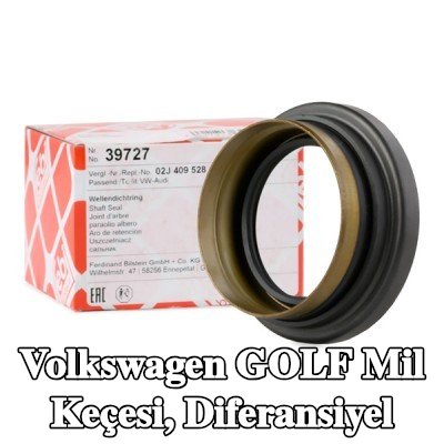 FEBI BILSTEIN Mil Contası, diferansiyel Sağ — 2012 Volkswagen Golf