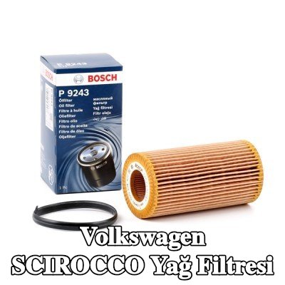 BOSCH Conta/sızdırmazlık elemanlı yağ filtresi — Volkswagen Scirocco