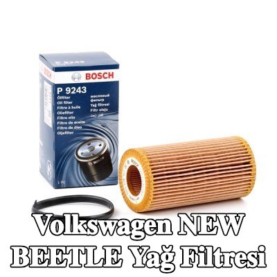 BOSCH Conta/sızdırmazlık elemanlı yağ filtresi — Volkswagen New Beetle