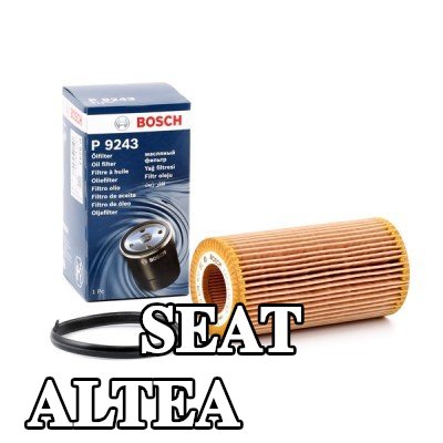 BOSCH فلتر الزيت مع حشية/مانع تسرب — 2004 SEAT Altea