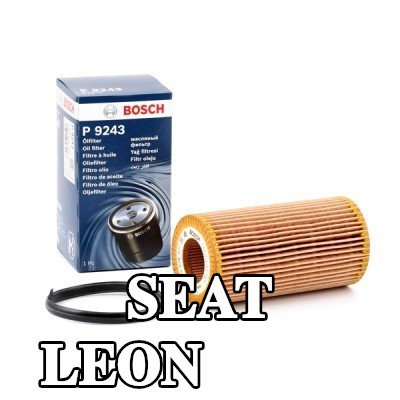 BOSCH فلتر الزيت مع حشية/مانع تسرب — 2012 SEAT Leon