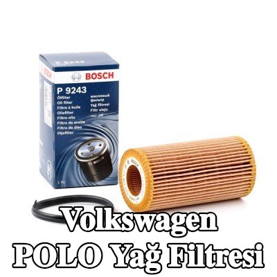 BOSCH Conta/sızdırmazlık elemanlı yağ filtresi — 2014 Volkswagen Polo