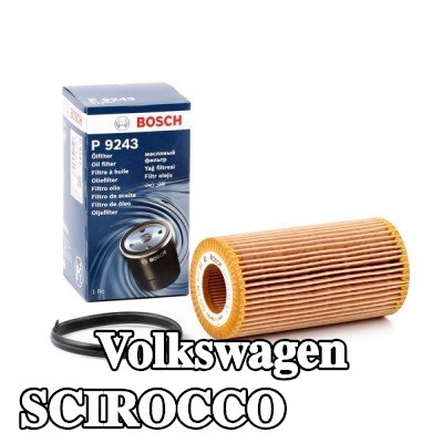 BOSCH فلتر الزيت مع حشية/مانع تسرب — Volkswagen Scirocco