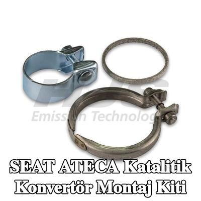 HJS Kelepçeli katalitik konvertör montaj kiti — SEAT Ateca