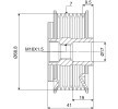 VALEO Alternatör debriyaj kasnağı — Hyundai H-1 (3)