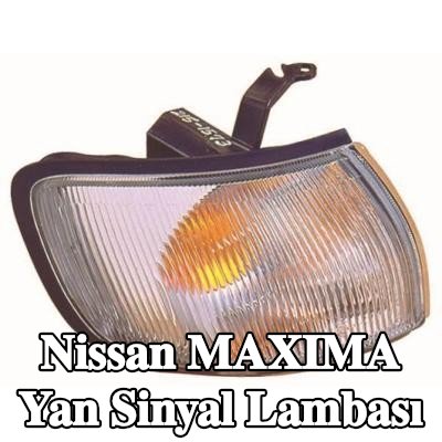 ABAKUS Yan sinyal lambası Sol Ön, beyaz, ampul ile — Nissan Maxima
