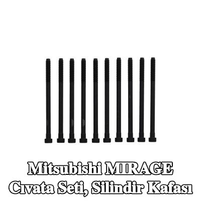 KAMOKA Cıvata seti, silindir kafası — 2012 Mitsubishi Mirage