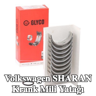 GLYCO Krank mili yatağı Bronz kaplı çelik arka — 2016 Volkswagen Sharan