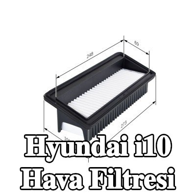 BOSCH Hava filtresi — 2010 Hyundai i10
