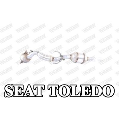 WALKER المحول الحفاز مع أجزاء التثبيت — SEAT Toledo
