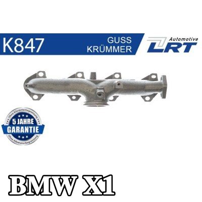 LRT مشعب العادم مع أجزاء التثبيت — BMW X1