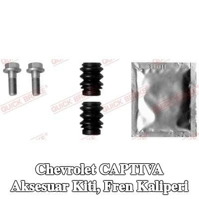 QUICK BRAKE Aksesuar Kiti, fren kaliperi — Chevrolet Captiva