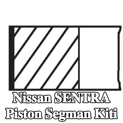 MAHLE Piston Segman Kiti — Nissan Sentra