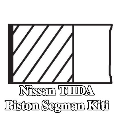 MAHLE Piston Segman Kiti — 2004 Nissan Tiida