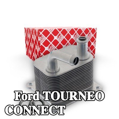 FEBI BILSTEIN مبرد زيت المحرك مع الحشوات/الأختام — 2012 Ford Tourneo Connect