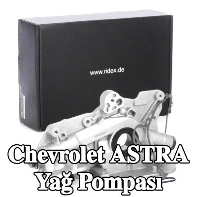 RIDEX Mil contası ile birlikte yağ pompası — Chevrolet Astra