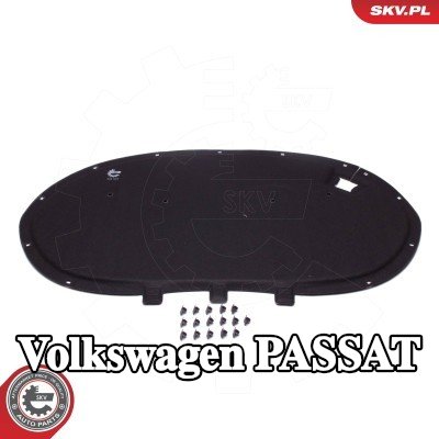 ESEN SKV مادة عازلة للصوت، حجرة المحرك — 2012 Volkswagen Passat