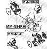 FEBEST Sağ Ön Motor Yatağı — 2002 Mitsubishi Grandis (2)