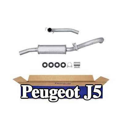 HELLA كاتم الصوت الخلفي الخلفي, مع قطع التركيب — Peugeot J5