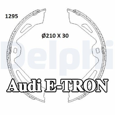 DELPHI أحذية فرامل اليد — 2022 Audi E-tron