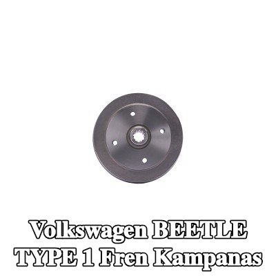HELLA Arka aks fren kampanası, 262mm, tekerlek göbeği ile, tekerlek yatağı olmadan, tekerlek saplamaları olmadan — Volkswagen Beetle Type 1