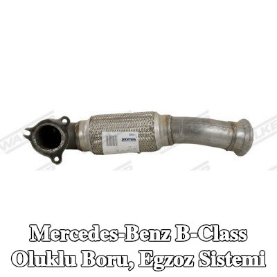 WALKER Oluklu Boru, egzoz sistemi — Mercedes-Benz B-Class