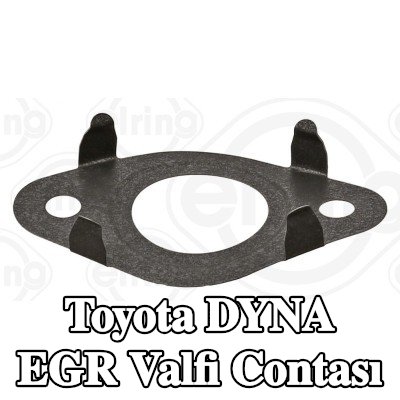 ELRING EGR soğutucusundan sonraki EGR valfi contası — Toyota Dyna