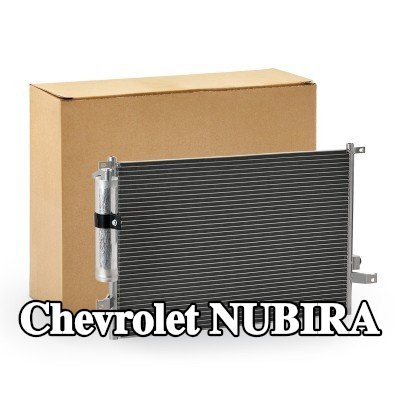 RIDEX مكثف تكييف الهواء 595x395, مع مجفف — Chevrolet Nubira